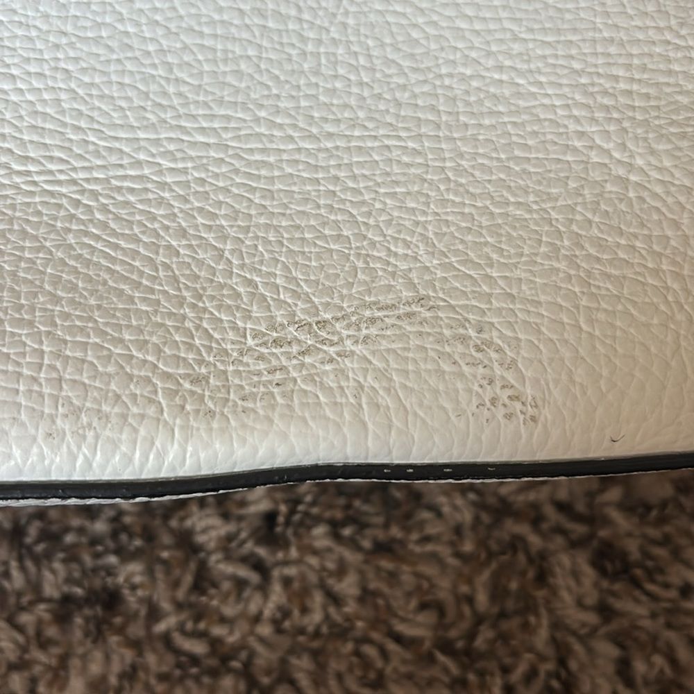Lia Numa white Italian leather purse - Picture 7 of 8